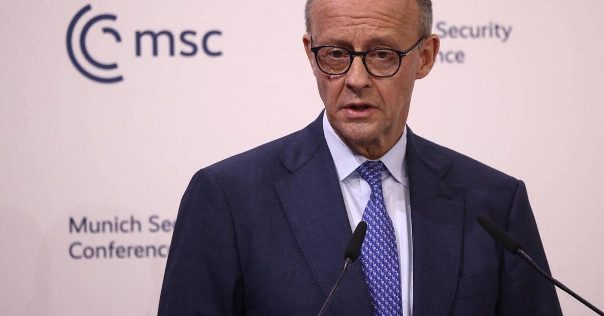 Germany's Merz visits Kyiv as Russia steps up attacks on Ukrainian cities